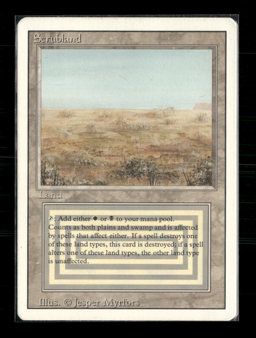 Scrubland Revised Edition #