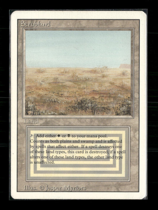 Scrubland Revised Edition #