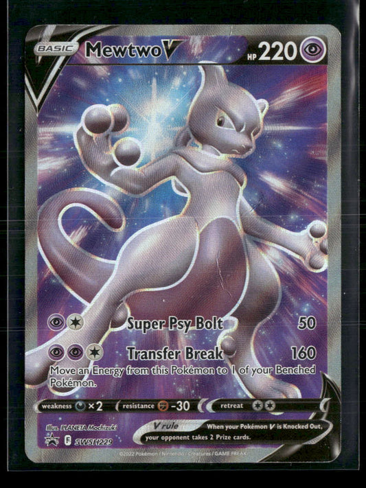 Mewtwo V SWSH: Sword & Shield Promo Cards #SWSH229