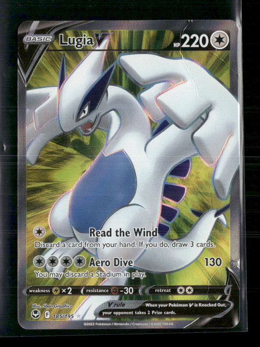 Lugia V (Full Art) SWSH12: Silver Tempest #185/195