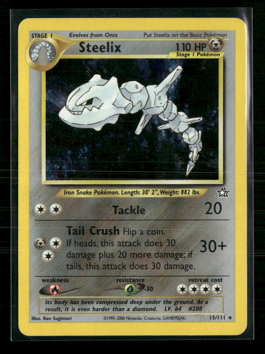 Steelix Neo Genesis #015/111