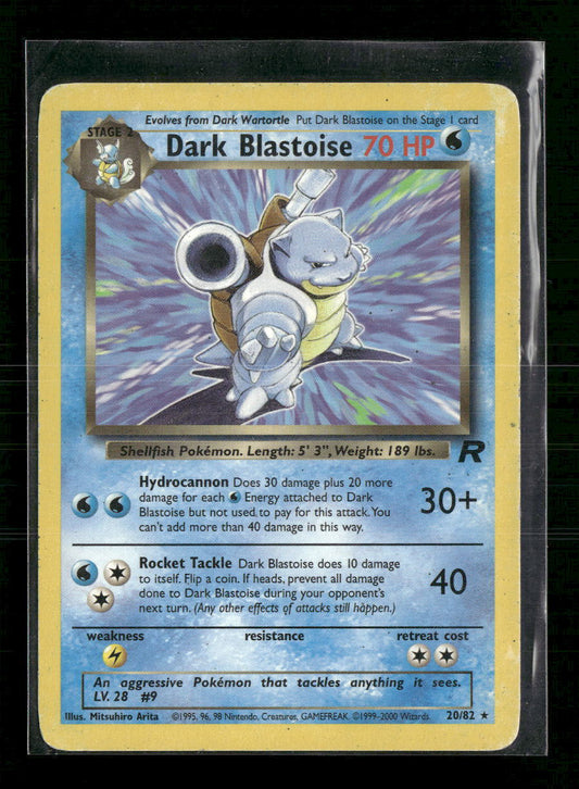Dark Blastoise (20) Team Rocket #20/82