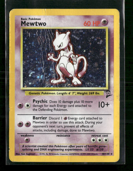 Mewtwo Base Set 2 #010/130