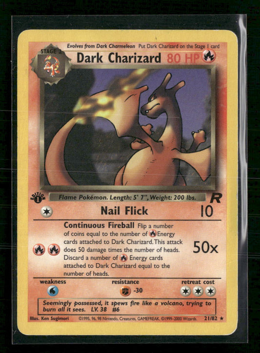 Dark Charizard (21) Team Rocket #21/82
