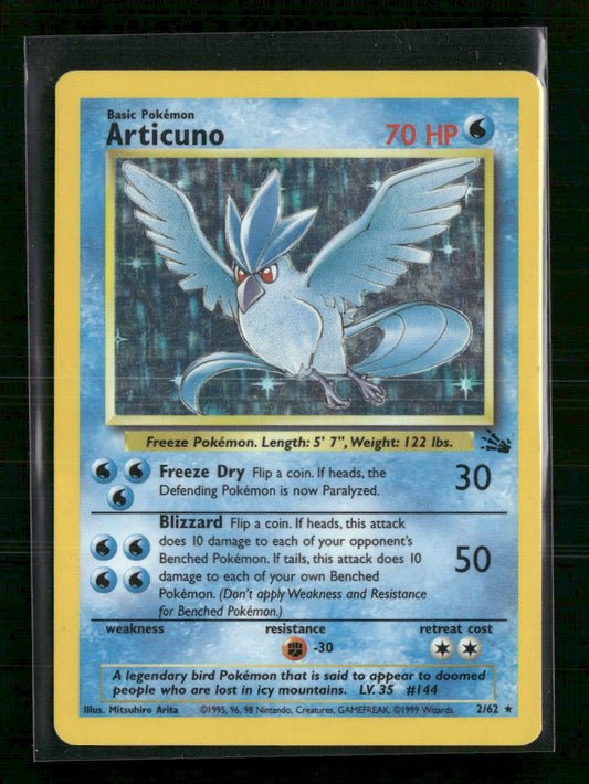 Articuno (2) Fossil #02/62