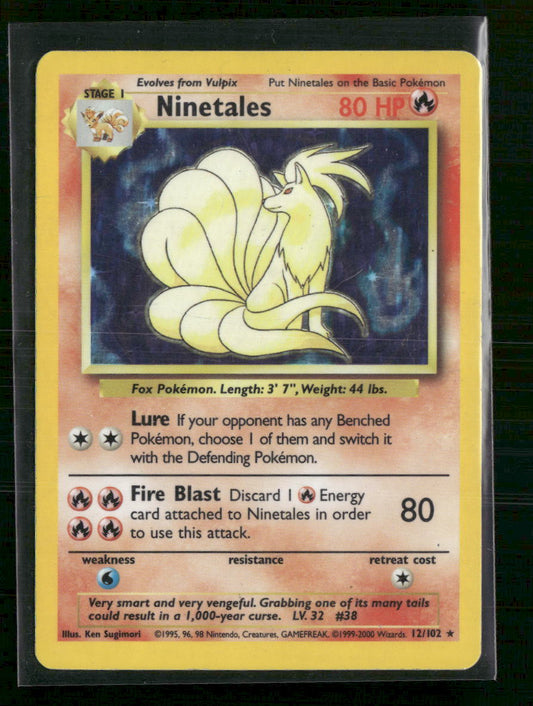 Ninetales Base Set #012/102