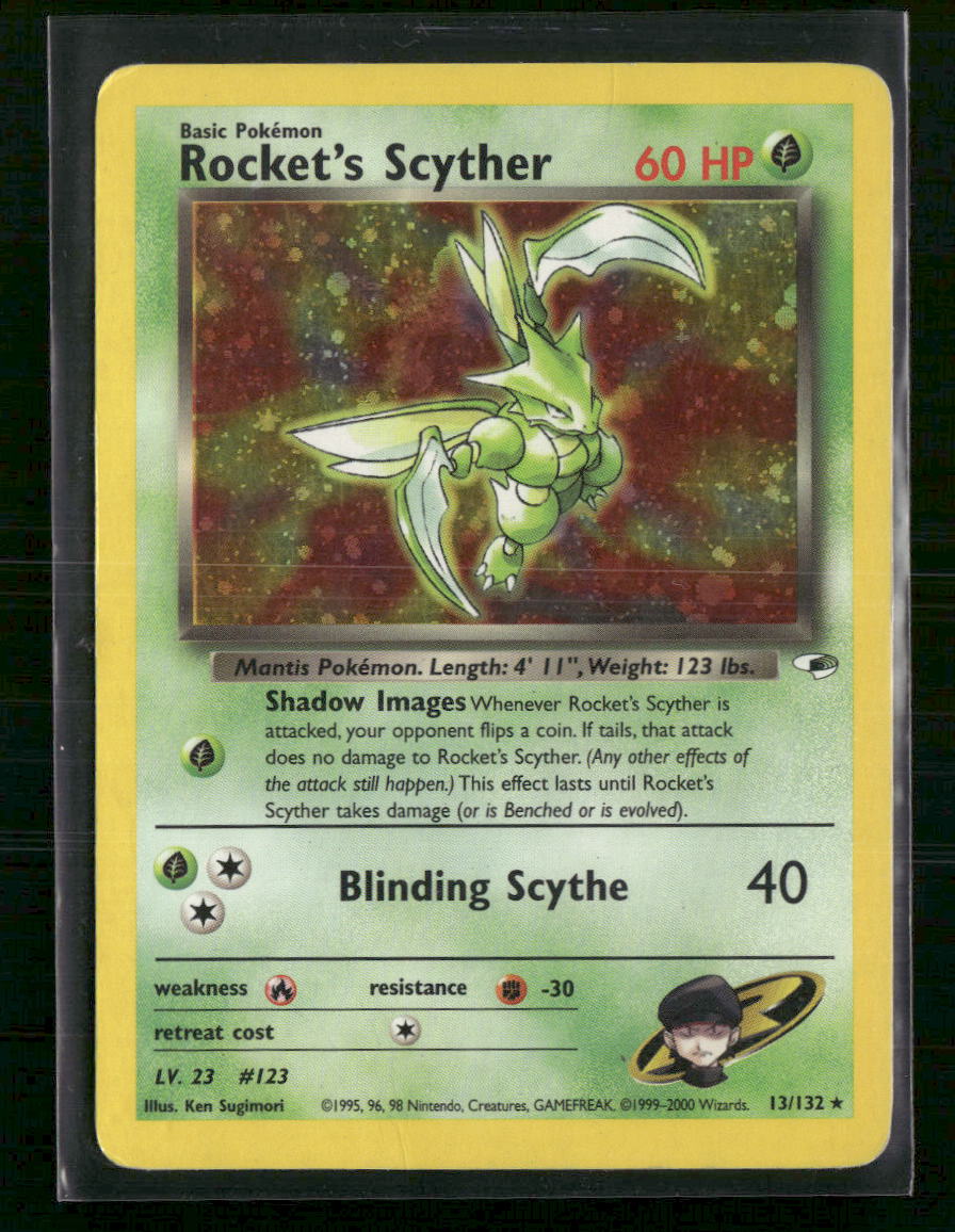 Rocket's Scyther Gym Heroes #013/132