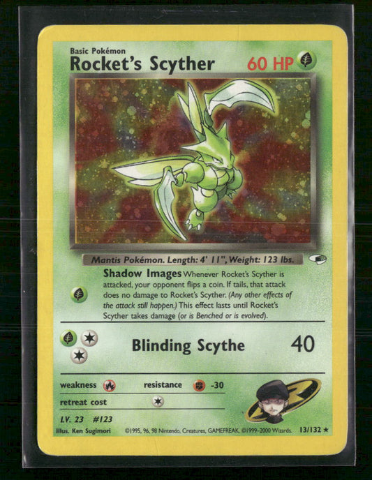 Rocket's Scyther Gym Heroes #013/132
