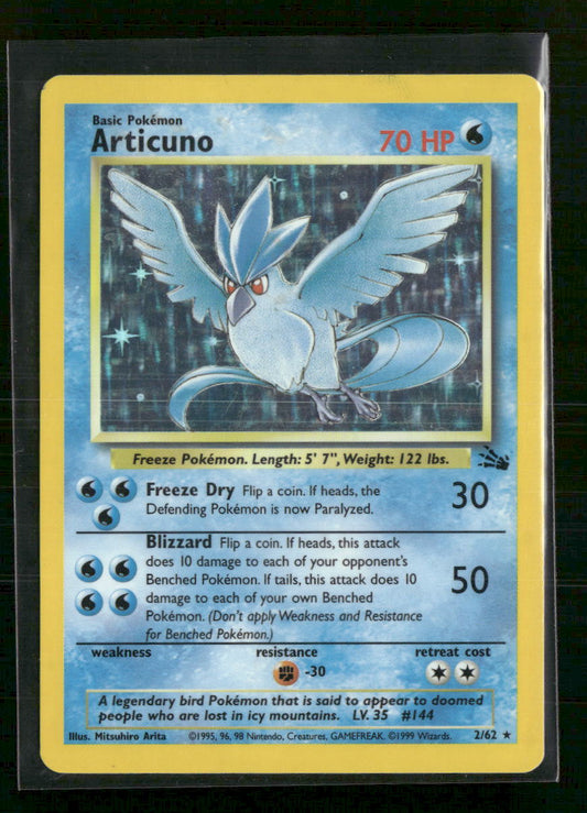 Articuno (2) Fossil #02/62