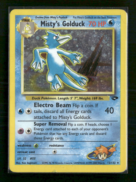Misty's Golduck Gym Challenge #012/132
