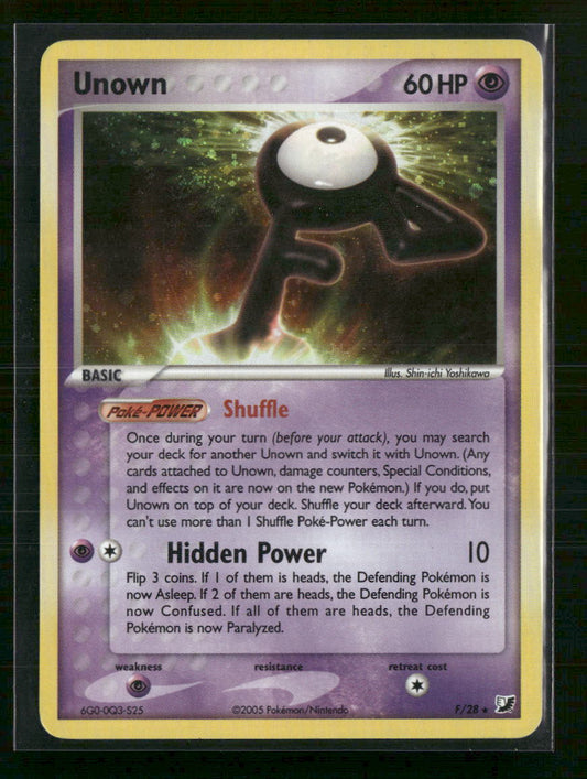 Unown (F) Unseen Forces #F/28