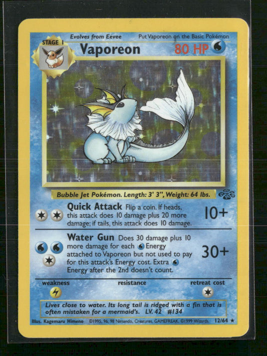 Vaporeon (12) Jungle #12/64