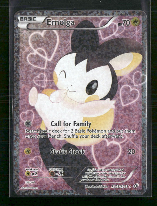 Emolga (Full Art) Legendary Treasures: Radiant Collection #RC23/RC25