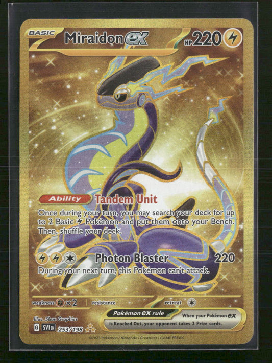 Miraidon ex SV01: Scarlet & Violet Base Set #253/198