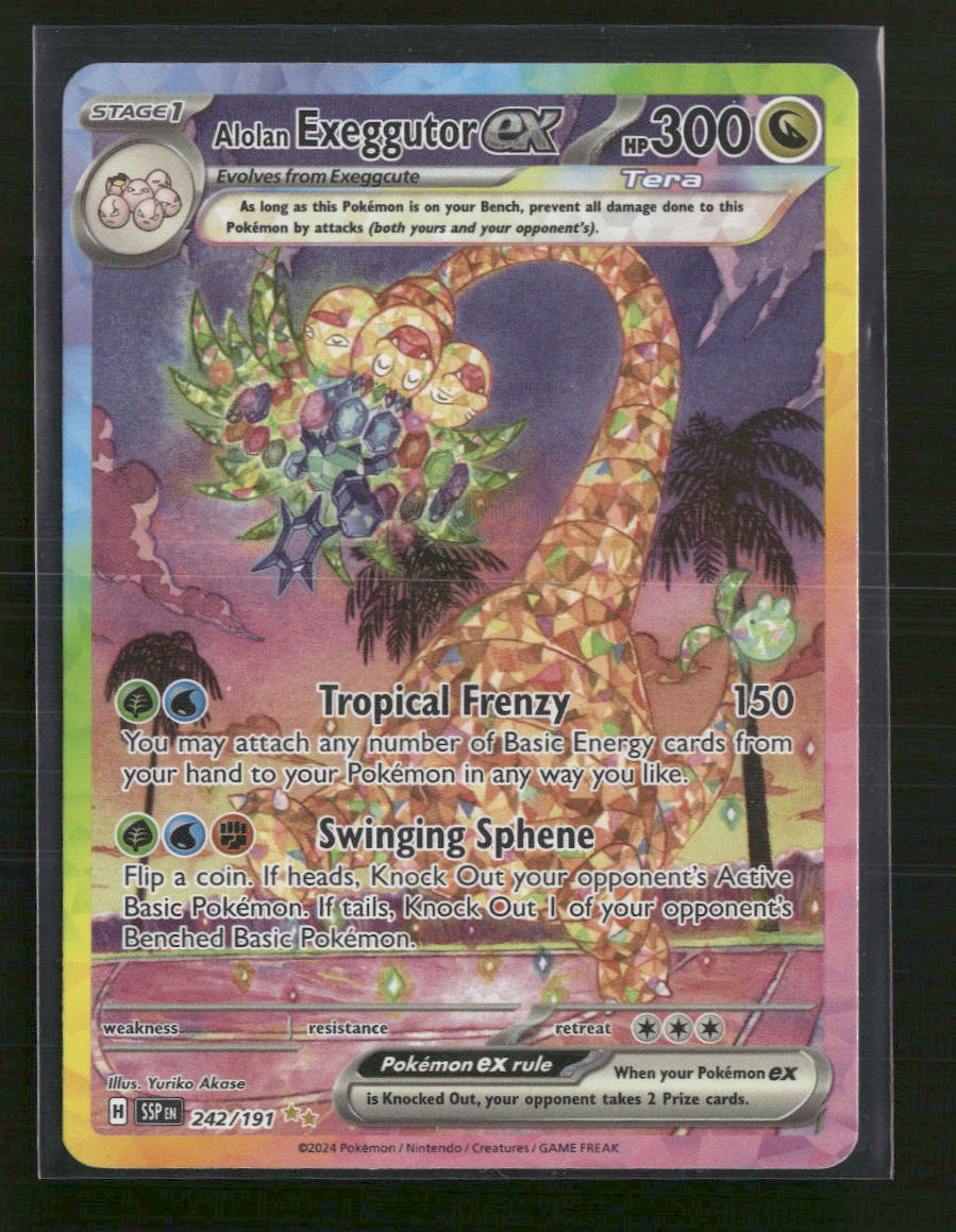 Alolan Exeggutor ex SV08: Surging Sparks #242/191