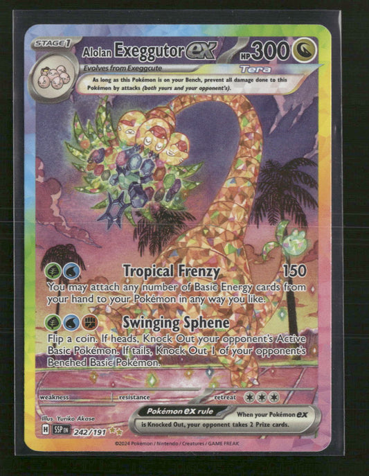 Alolan Exeggutor ex SV08: Surging Sparks #242/191