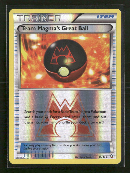 Team Magma's Great Ball Double Crisis #31/34