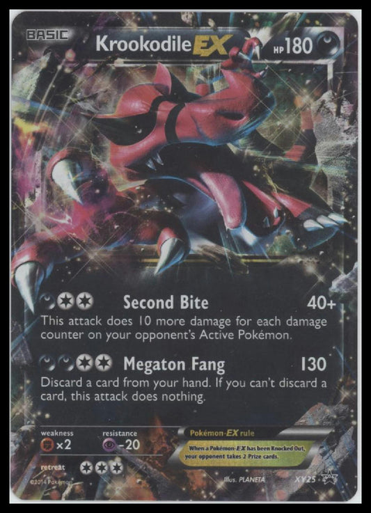 Krookodile EX XY Promos #XY25