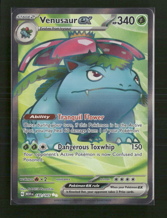 Venusaur ex SV: Scarlet & Violet 151 #182/165