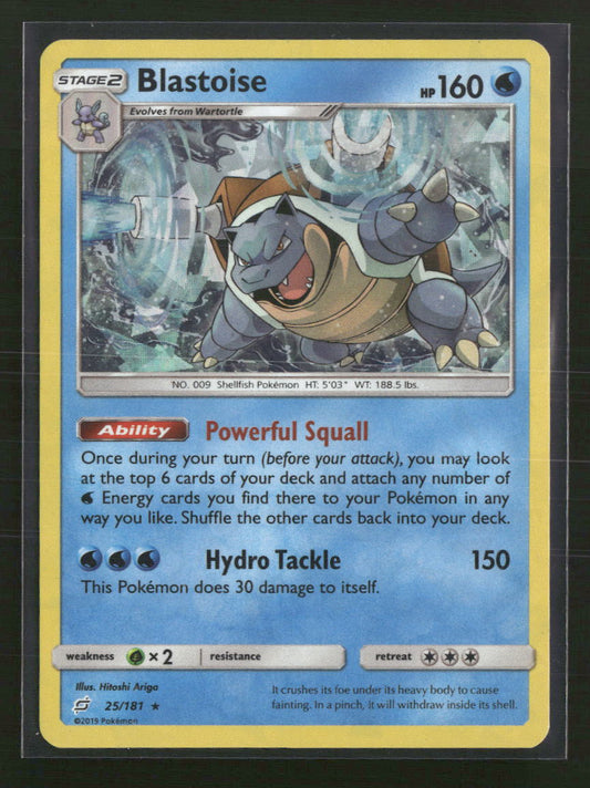 Blastoise SM - Team Up #25/181