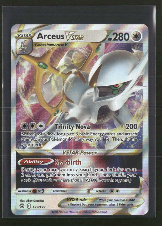 Arceus VSTAR SWSH09: Brilliant Stars #123/172