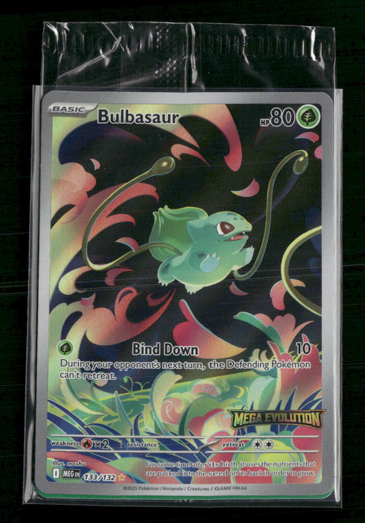 Bulbasaur 133/132 (Mega Evolution Stamped) - Miscellaneous Cards & Products
