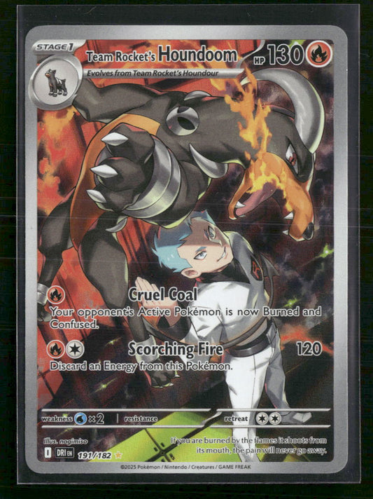 Team Rocket's Houndoom SV10: Destined Rivals #191/182