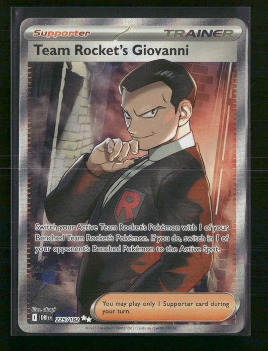 Team Rocket's Giovanni SV10: Destined Rivals #225/182