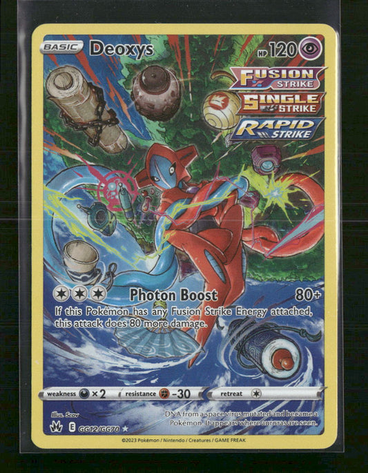 Deoxys Crown Zenith: Galarian Gallery #GG12/GG70