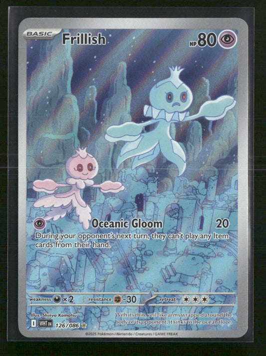 Frillish SV: White Flare #126/086