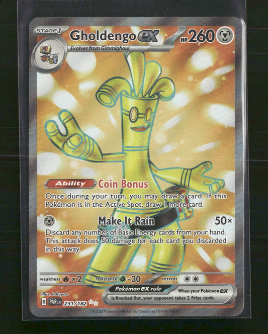 Gholdengo ex SV04: Paradox Rift #231/182