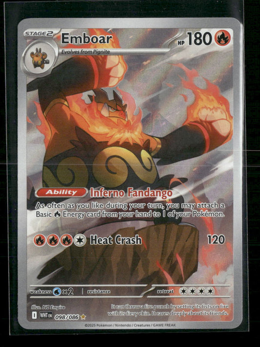 Emboar SV: White Flare #098/086
