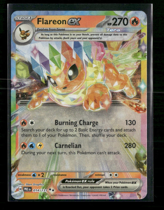 Flareon ex SV: Prismatic Evolutions #014/131
