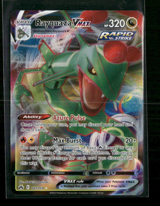 Rayquaza VMAX (101) Crown Zenith #101/159