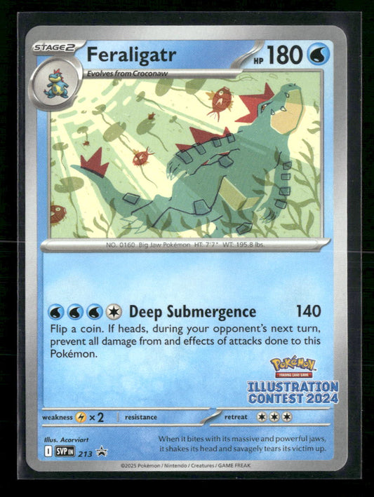 Feraligatr SV: Scarlet & Violet Promo Cards #213