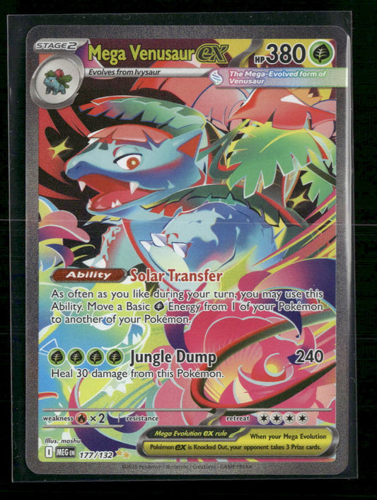 Mega Venusaur ex - 177/132 - ME01: Mega Evolution (MEG)