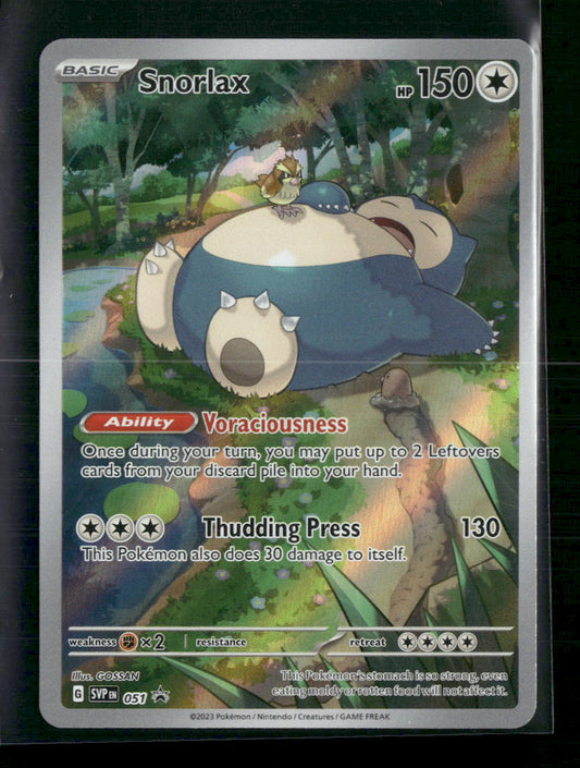 Snorlax SV: Scarlet & Violet Promo Cards #051