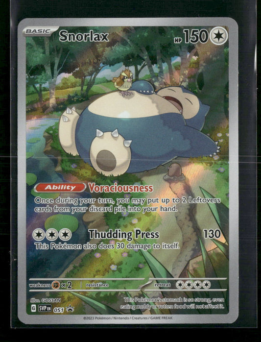 Snorlax SV: Scarlet & Violet Promo Cards #051