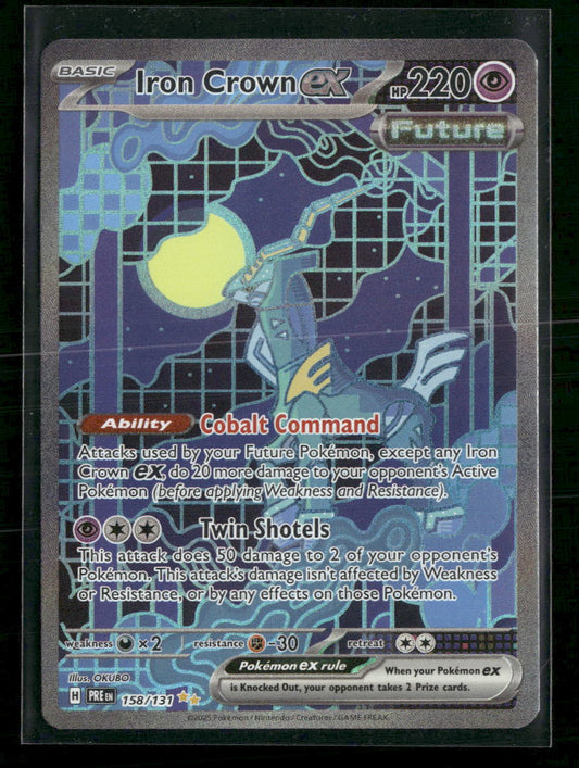 Iron Crown ex SV: Prismatic Evolutions #158/131