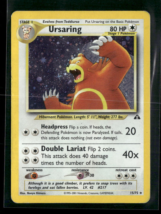 Ursaring (15) Neo Discovery #15/75