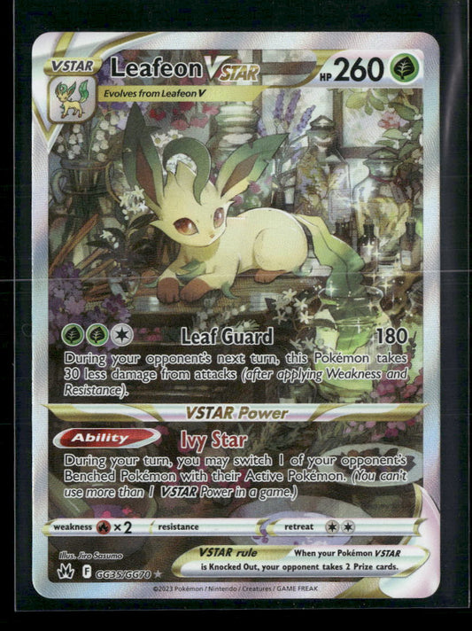 Leafeon VSTAR Crown Zenith: Galarian Gallery #GG35/GG70