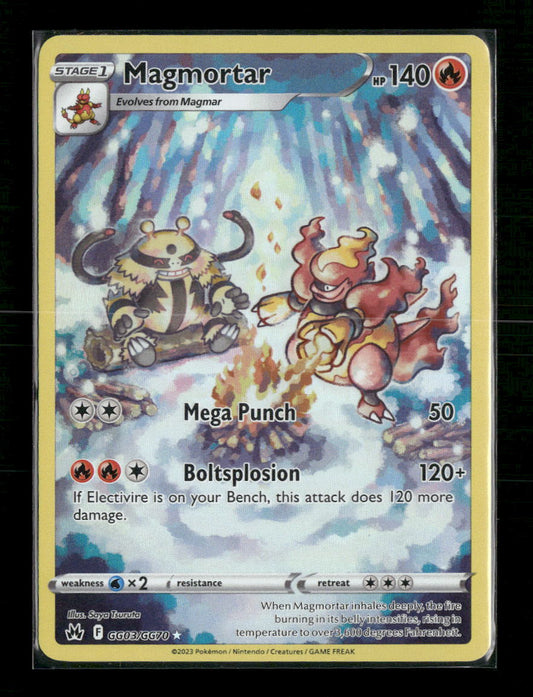 Magmortar Crown Zenith: Galarian Gallery #GG03/GG70