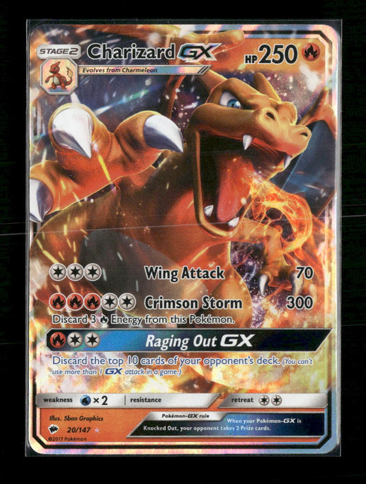 Charizard GX SM - Burning Shadows #20/147