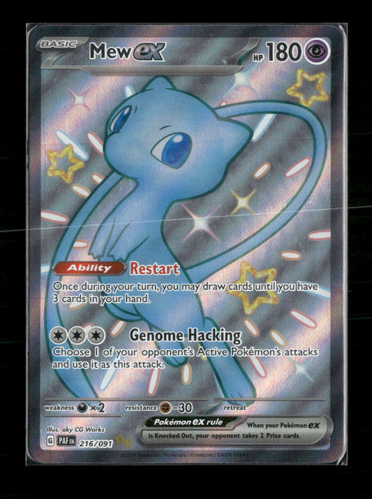 Mew ex SV: Paldean Fates #216/091