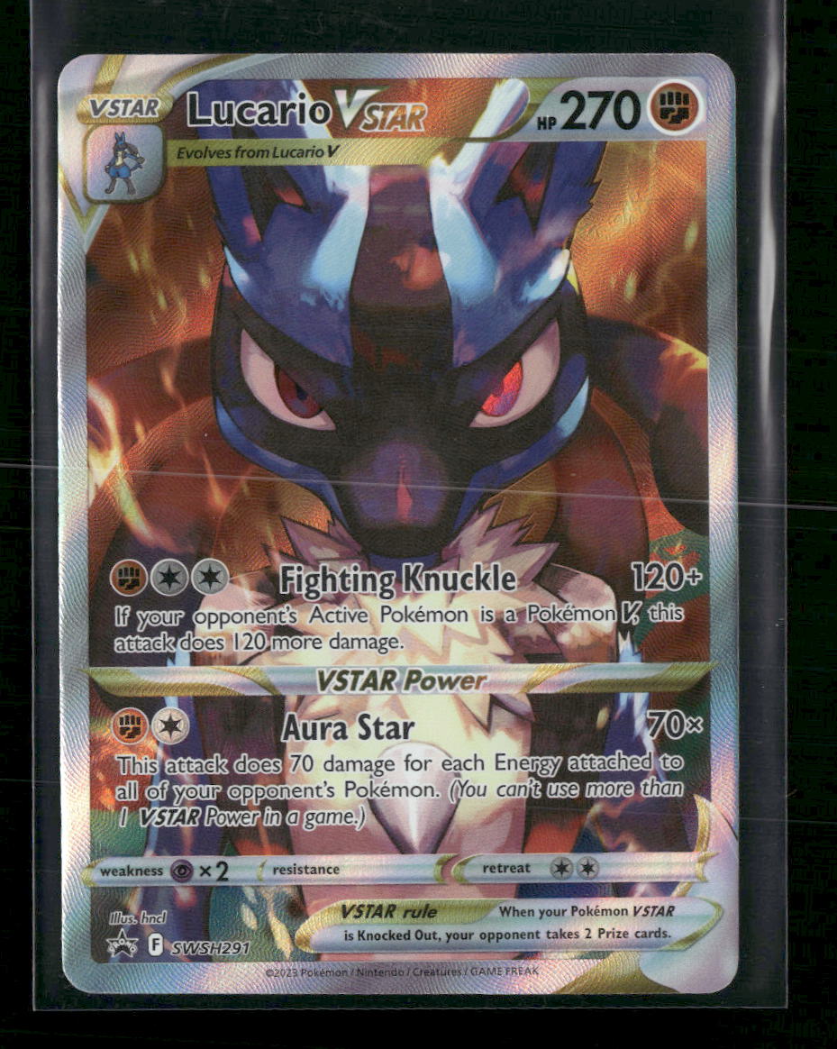 Lucario VSTAR SWSH: Sword & Shield Promo Cards #SWSH291