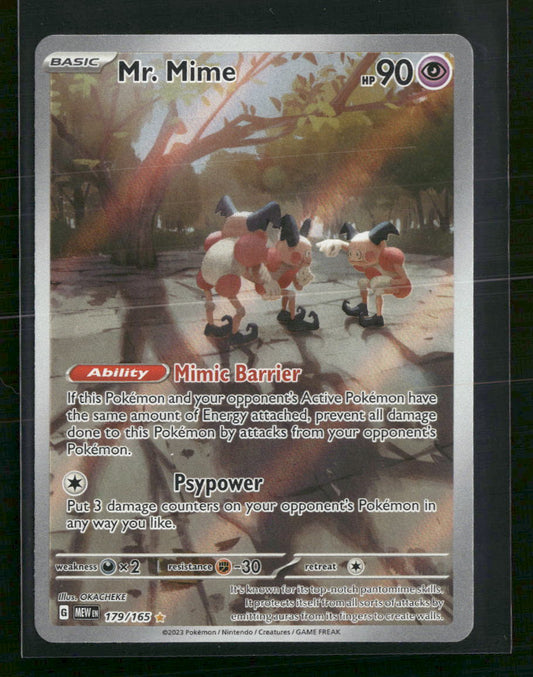 Mr. Mime SV: Scarlet & Violet 151 #179/165
