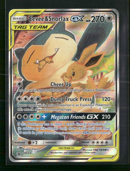 Eevee & Snorlax GX SM Promos #SM169