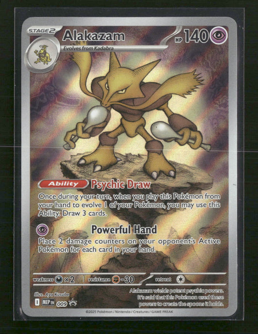Alakazam - 009 - ME: Mega Evolution Promo (MEP)