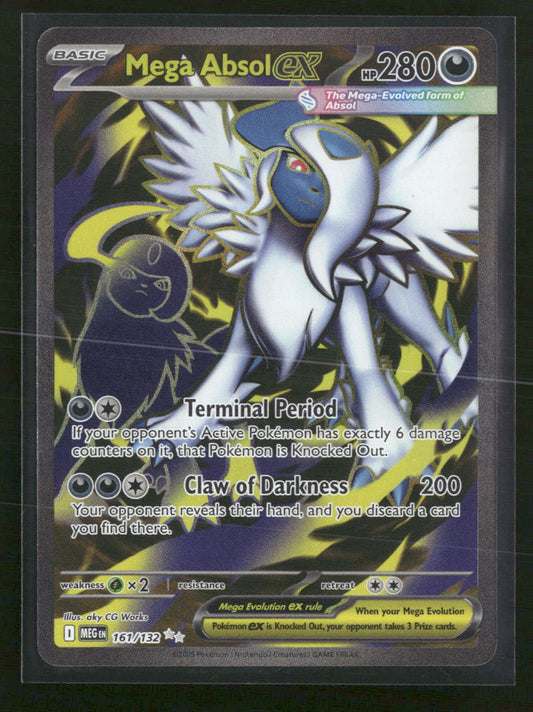 Mega Absol ex - 161/132 - ME01: Mega Evolution (MEG)