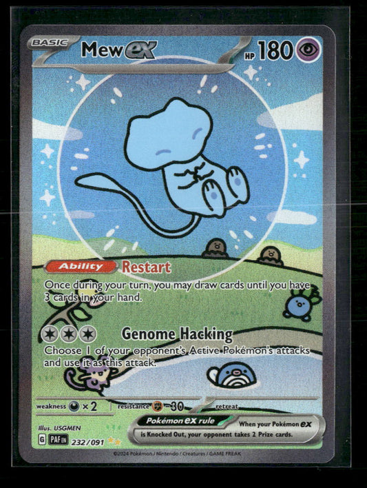 Mew ex SV: Paldean Fates #232/091